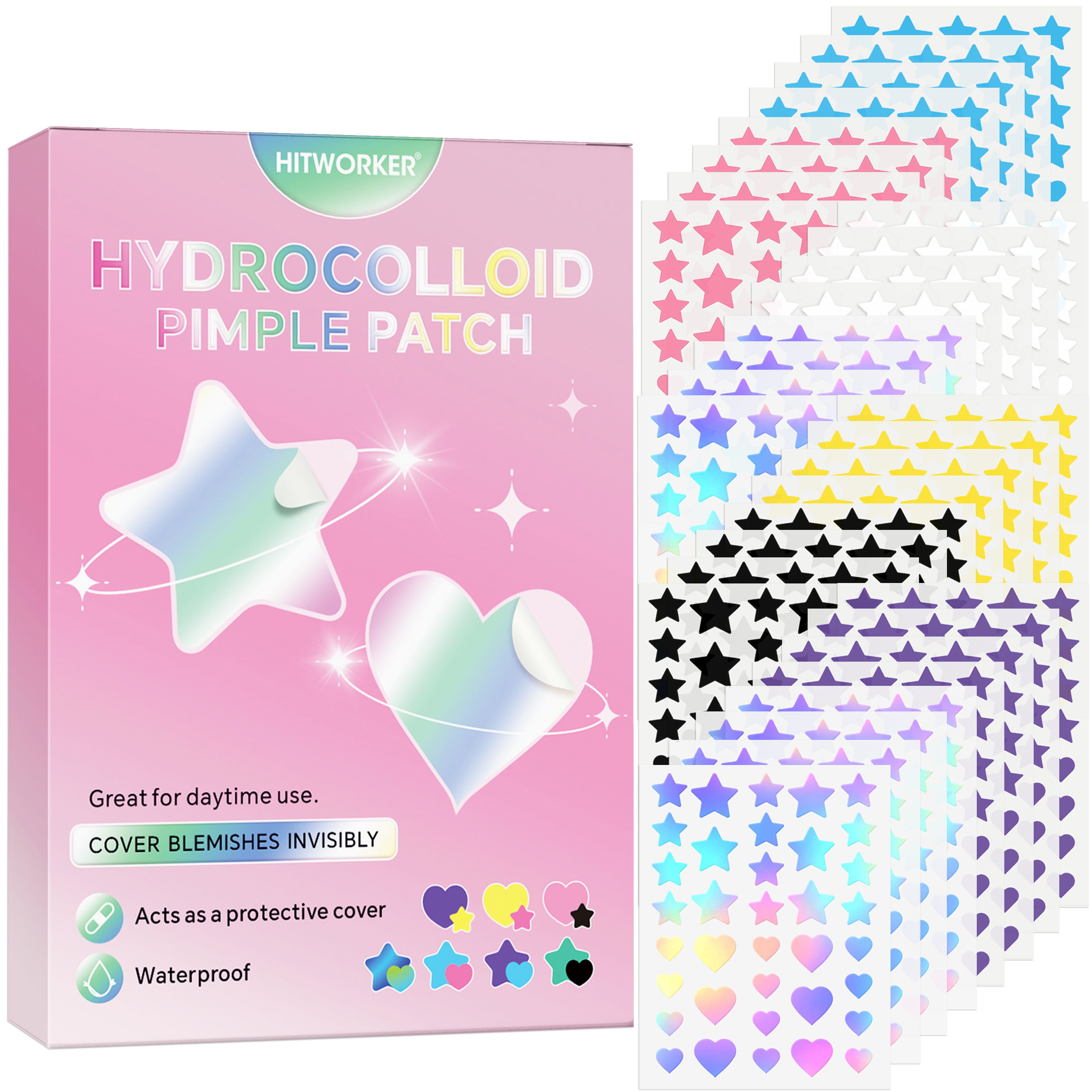 Skincare Moisturizer - 1008/504 pieces/box of acne patches, non