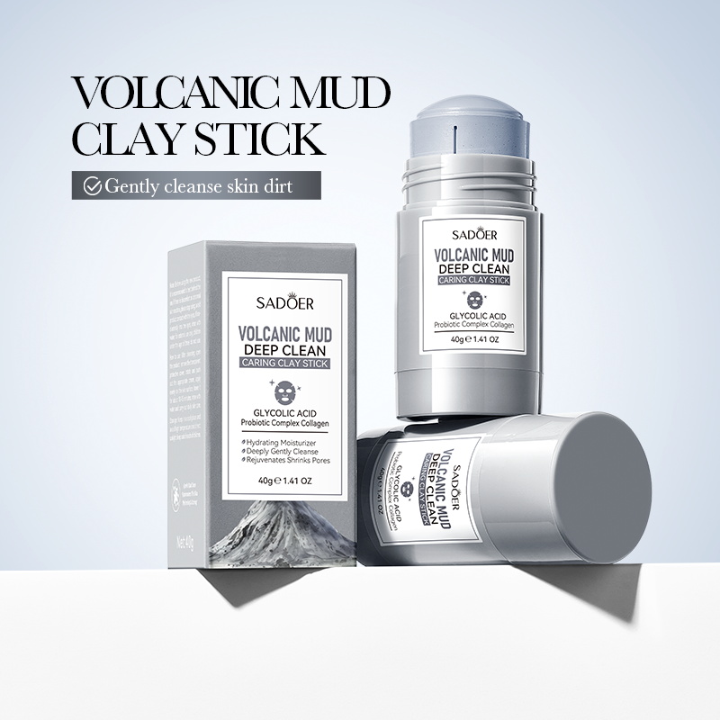 Bentonite Clay Mask - SADOER Volcanic Mud Face Masks Stick