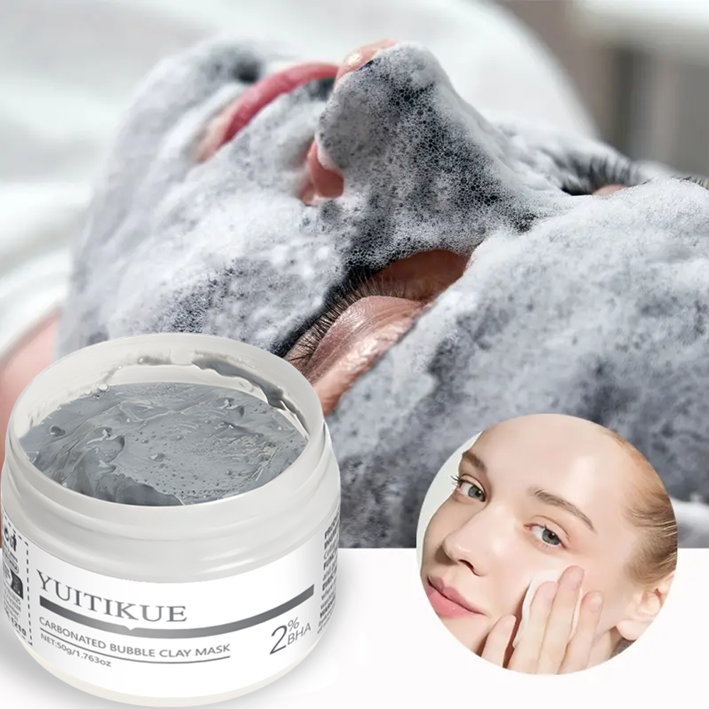 Bentonite Clay Mask - YUITIKUE Bubble Face Mask Blackhead Removing
