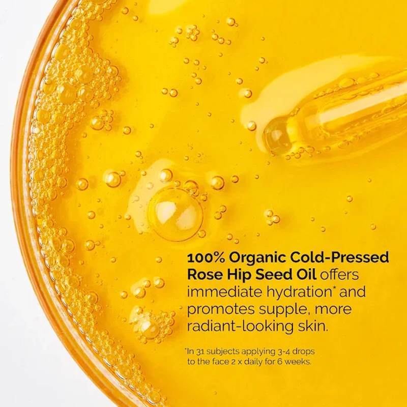 100% Organic Cold-Pressed Rose – Face Oil Rosehip recenzja i cena