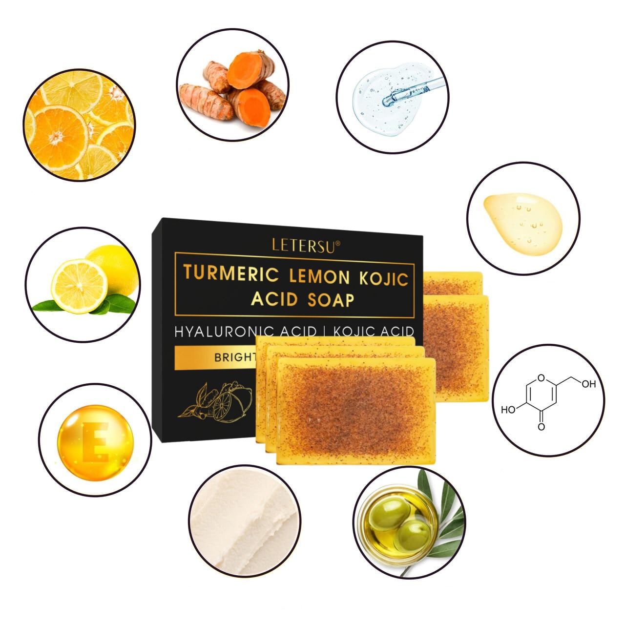 Turmeric Lemon Kojic Acid Soap – Kojic Acid Soap recenzja i cena