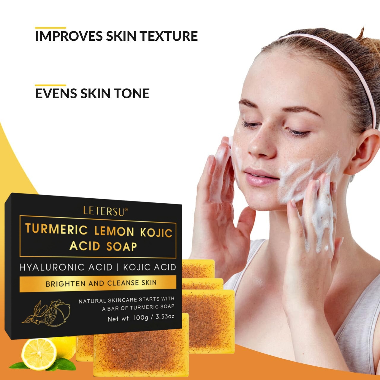 Turmeric Lemon Kojic Acid Soap – Kojic Acid Soap recenzja i cena