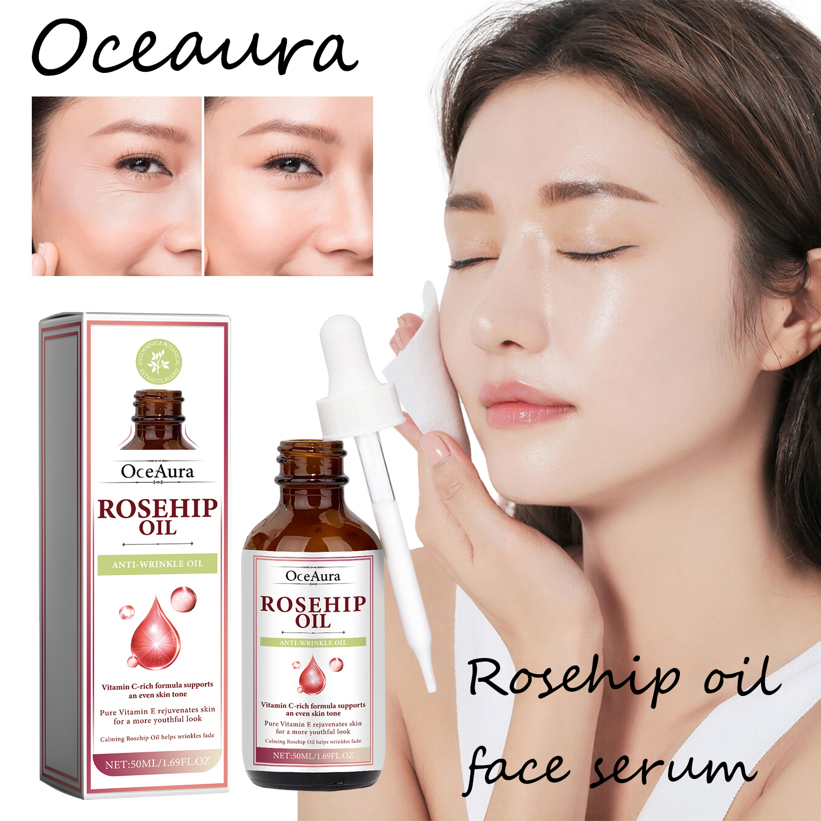 Oceaura Rosehip Oil Face Serum – Face Oil Rosehip recenzja i cena