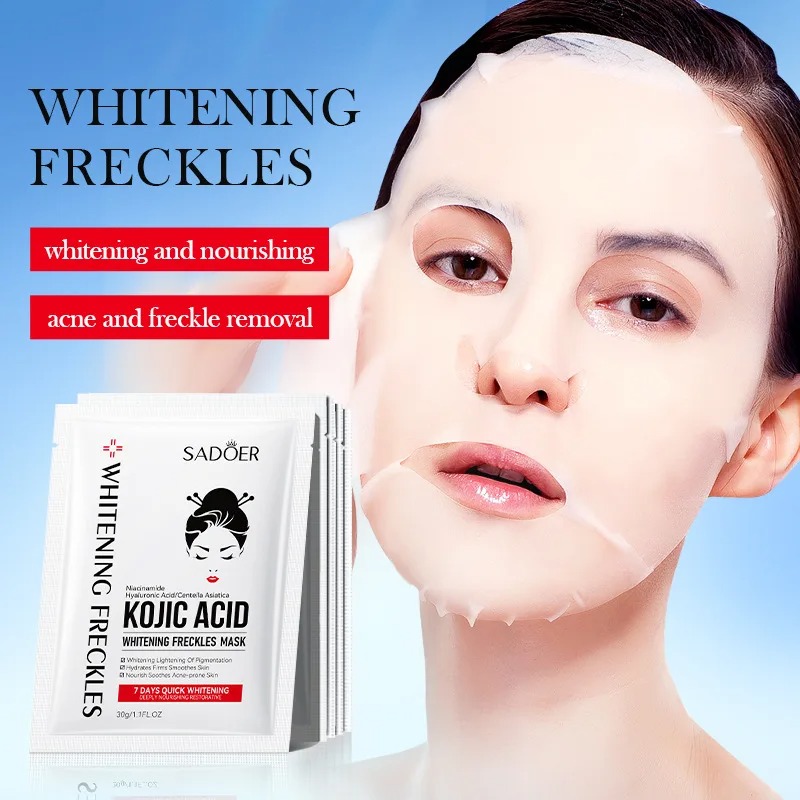 5pcs SADOER Kojic Acid Face Ma – Bentonite Clay Mask recenzja i cena