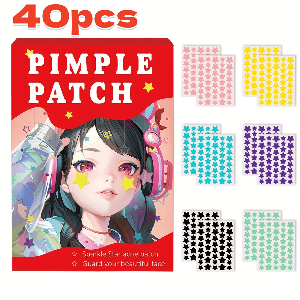 40pcs Star Pimple Patches For  – Skincare Moisturizer recenzja i cena