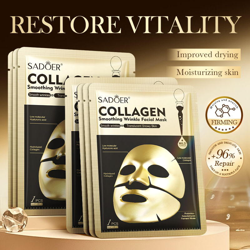 SADOER Golden Collagen Facial  – Bentonite Clay Mask recenzja i cena