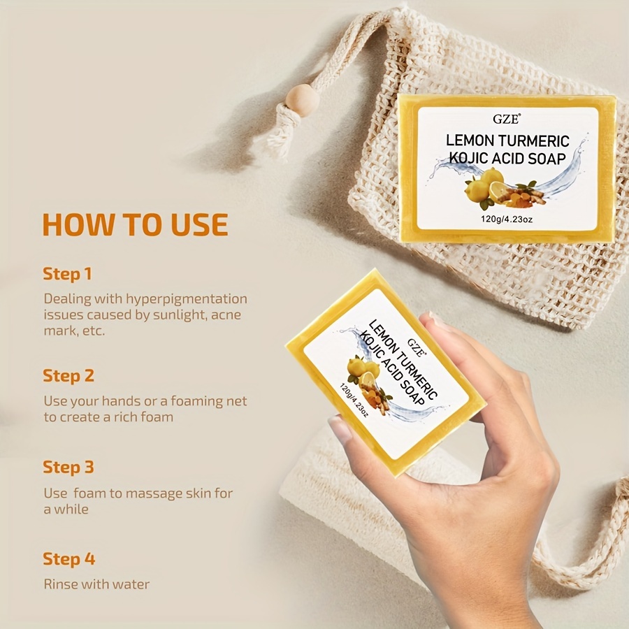 GZE Body Restore Lemon Turmeri – Kojic Acid Soap recenzja i cena