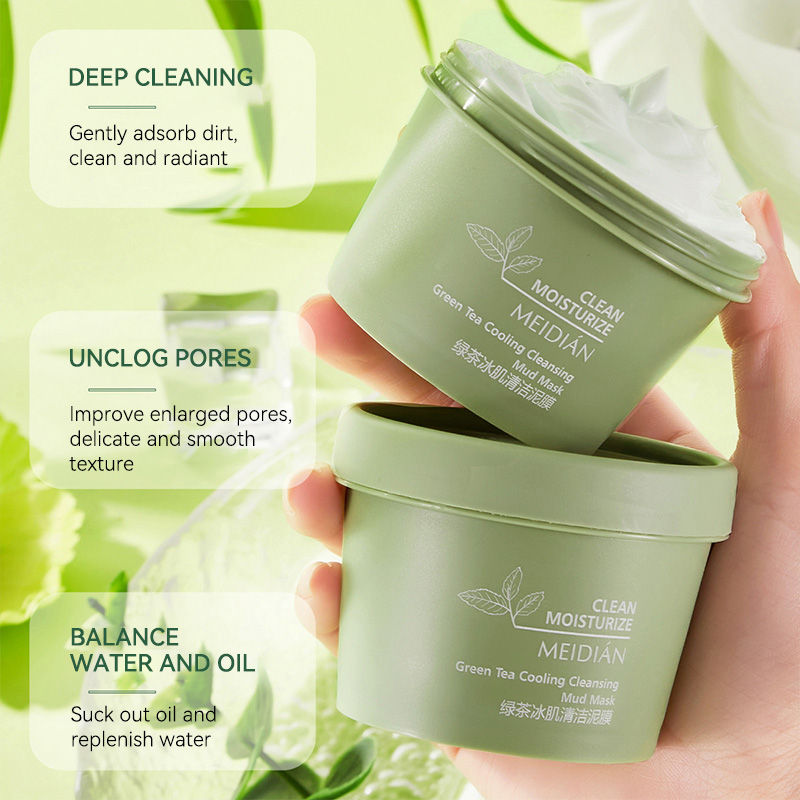 Green Tea Ice Mud Mask Cleansi – Bentonite Clay Mask recenzja i cena