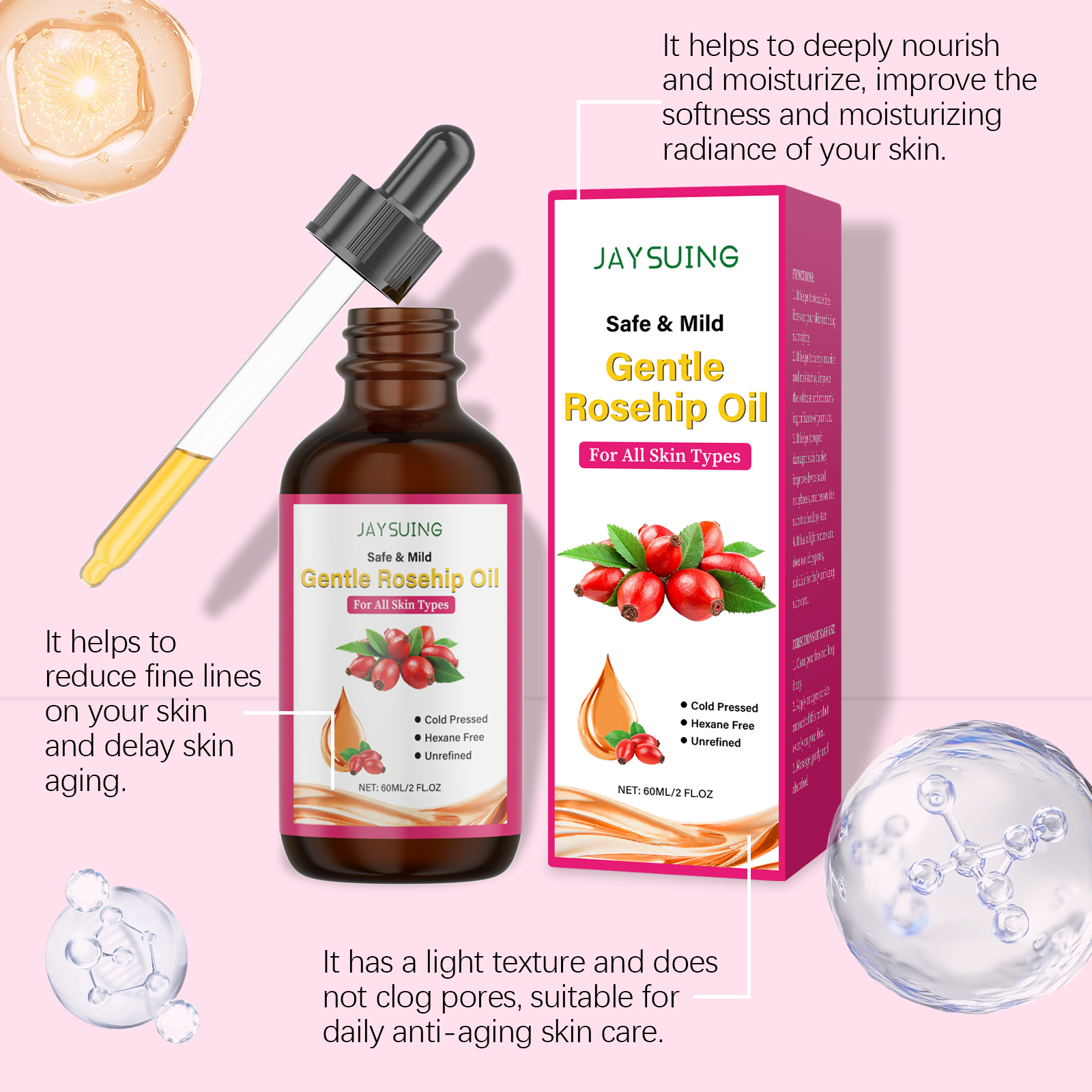 Rosehip Seed Oil for Face Cold – Face Oil Rosehip recenzja i cena