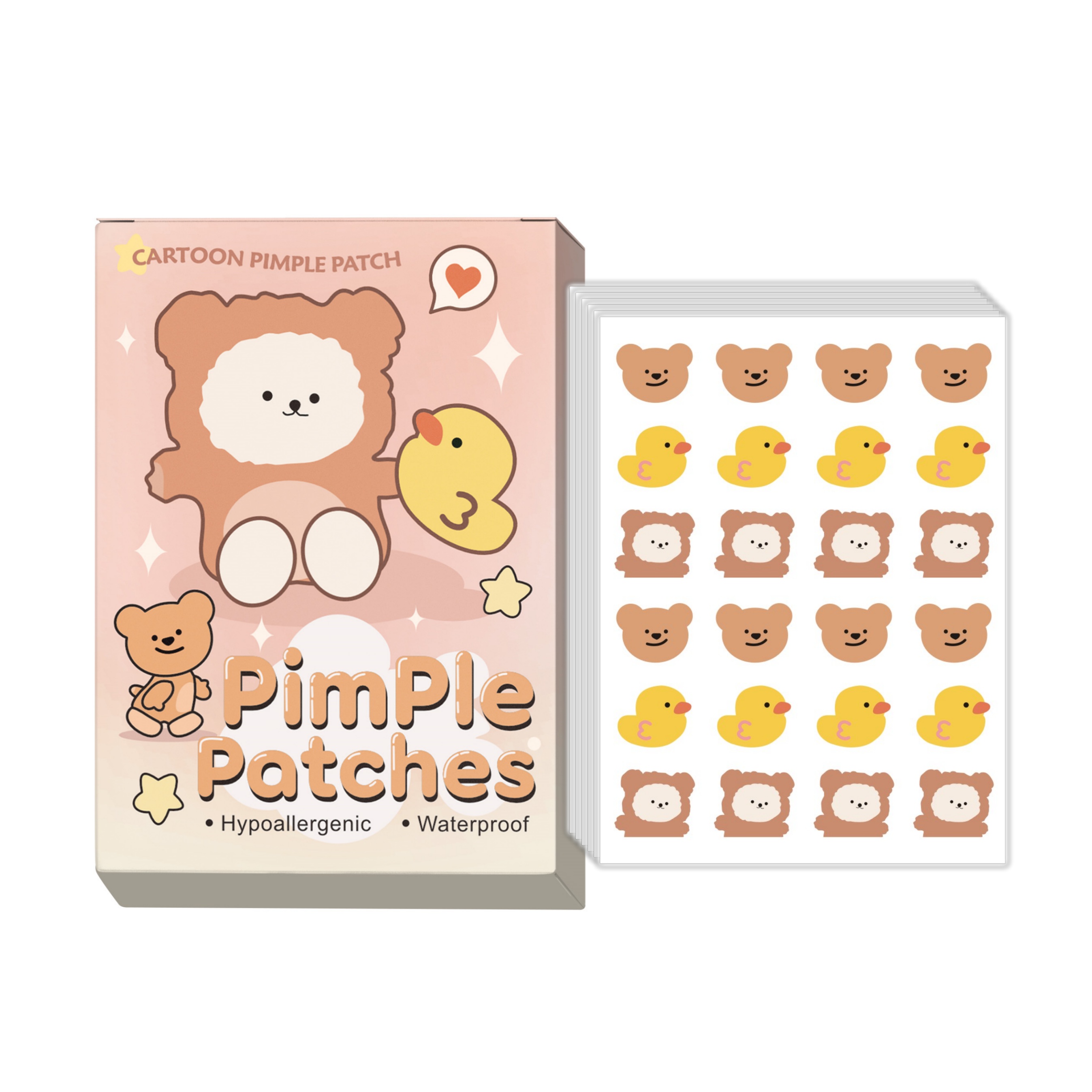 24 pieces of cartoon facial ac – Skincare Moisturizer recenzja i cena