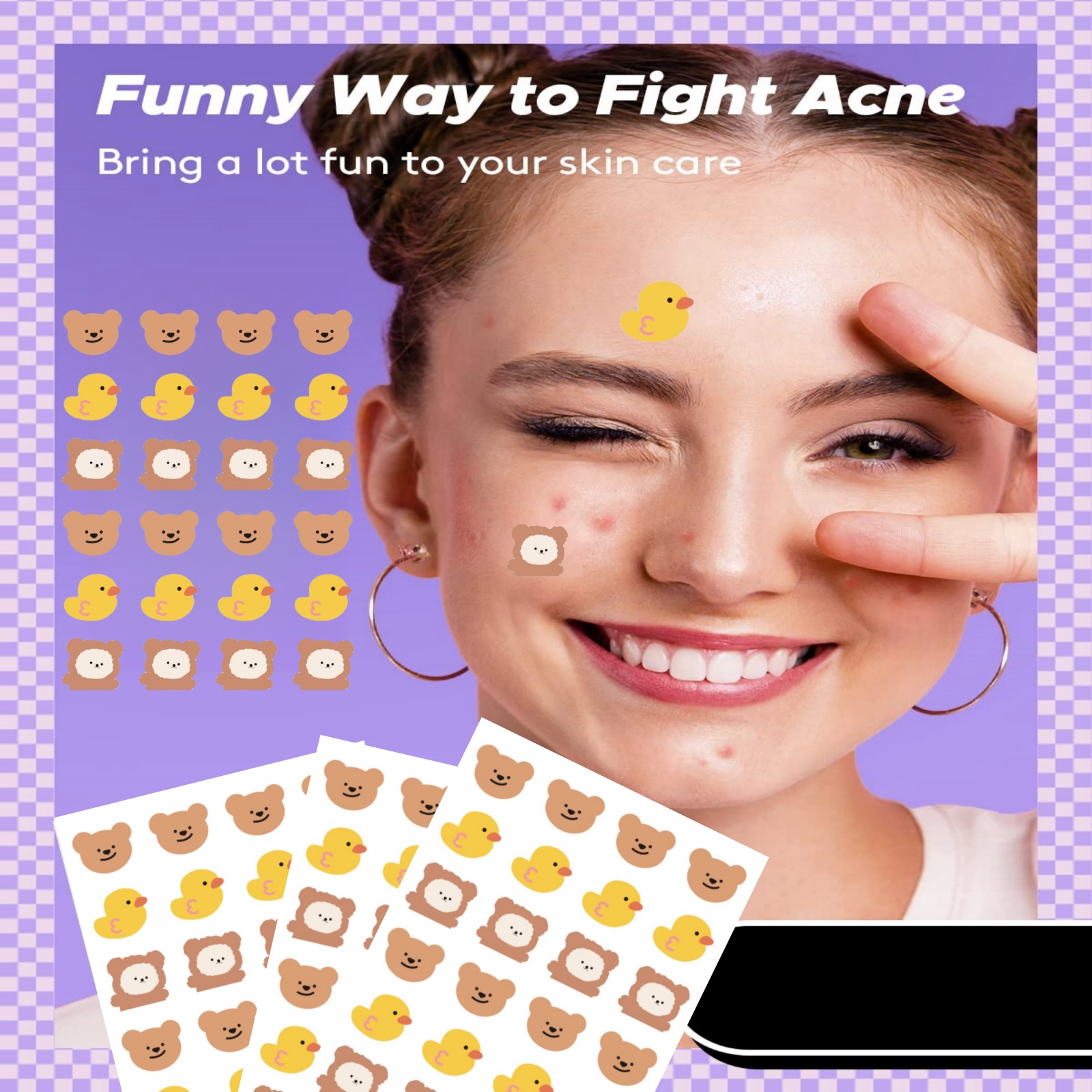 24 pieces of cartoon facial ac – Skincare Moisturizer recenzja i cena