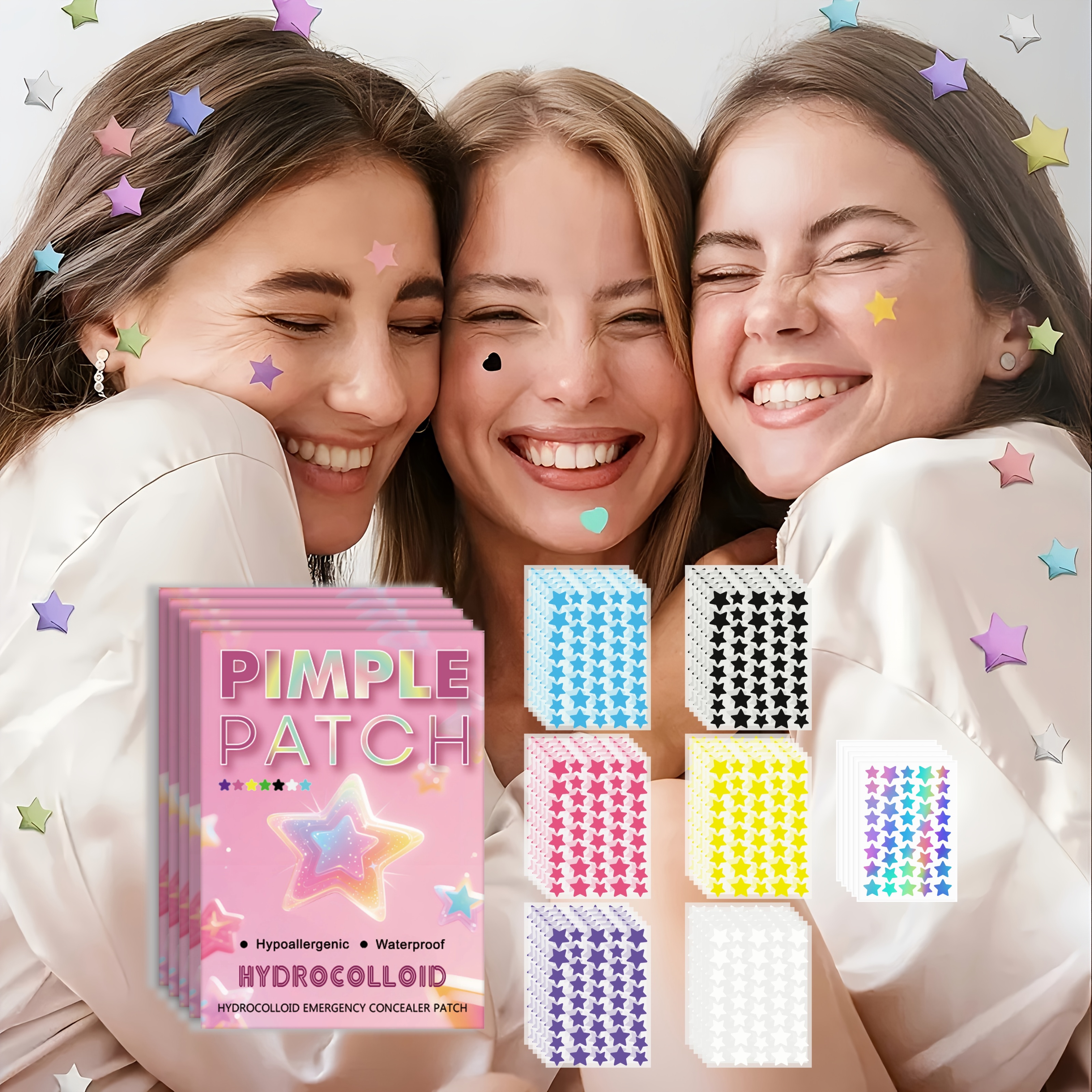 280pieces of multi-color star  – Skincare Moisturizer recenzja i cena