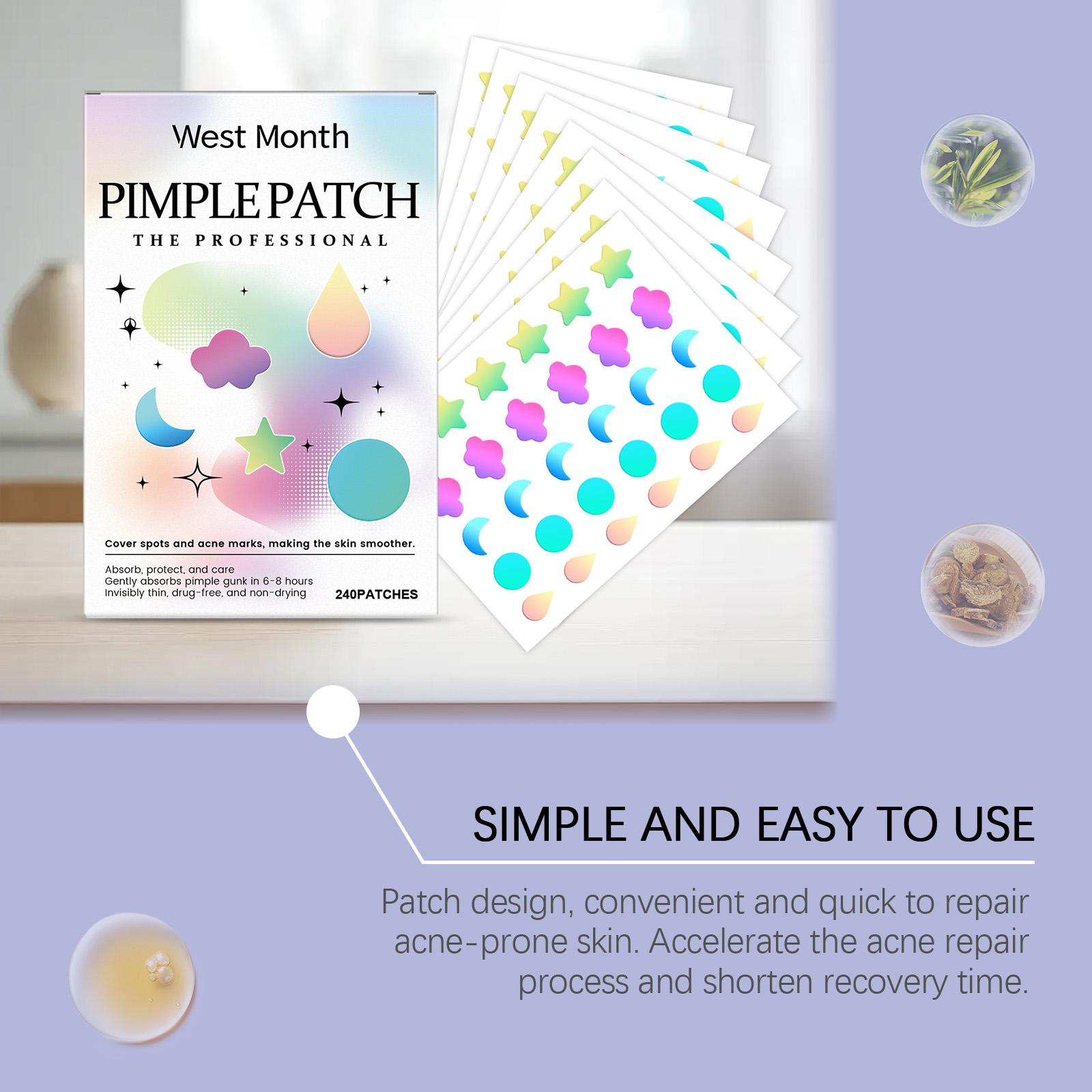 Colored Acne Patches, soft gen – Skincare Moisturizer recenzja i cena