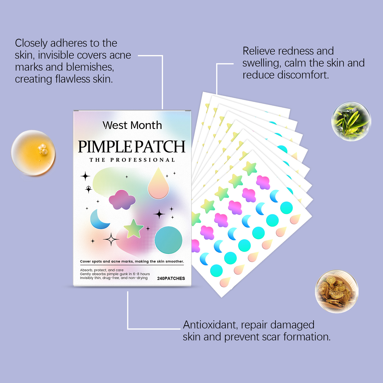 Colored Acne Patches, soft gen – Skincare Moisturizer recenzja i cena