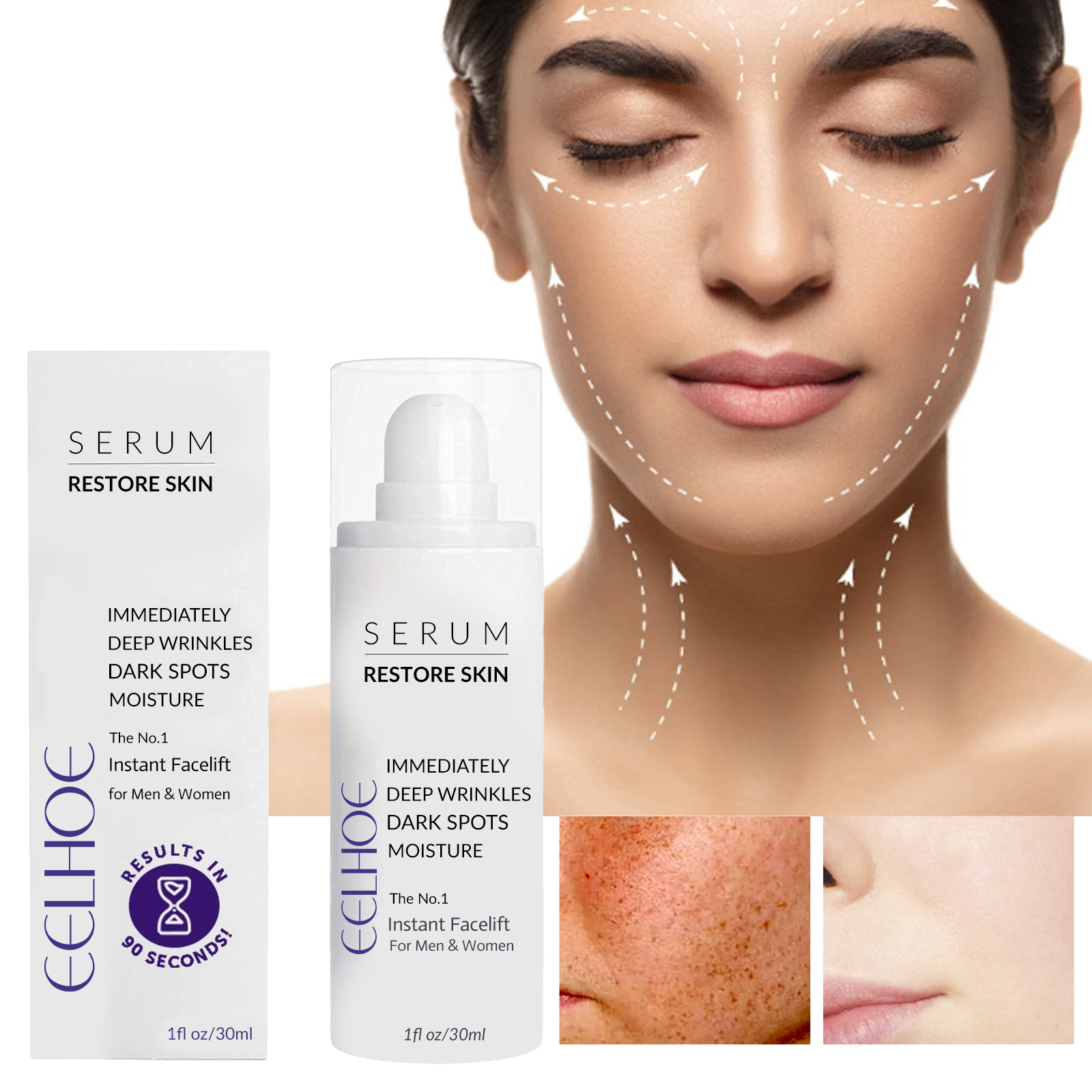 Eelhoe 30ml Rosehip Oil Facial – Face Oil Rosehip recenzja i cena