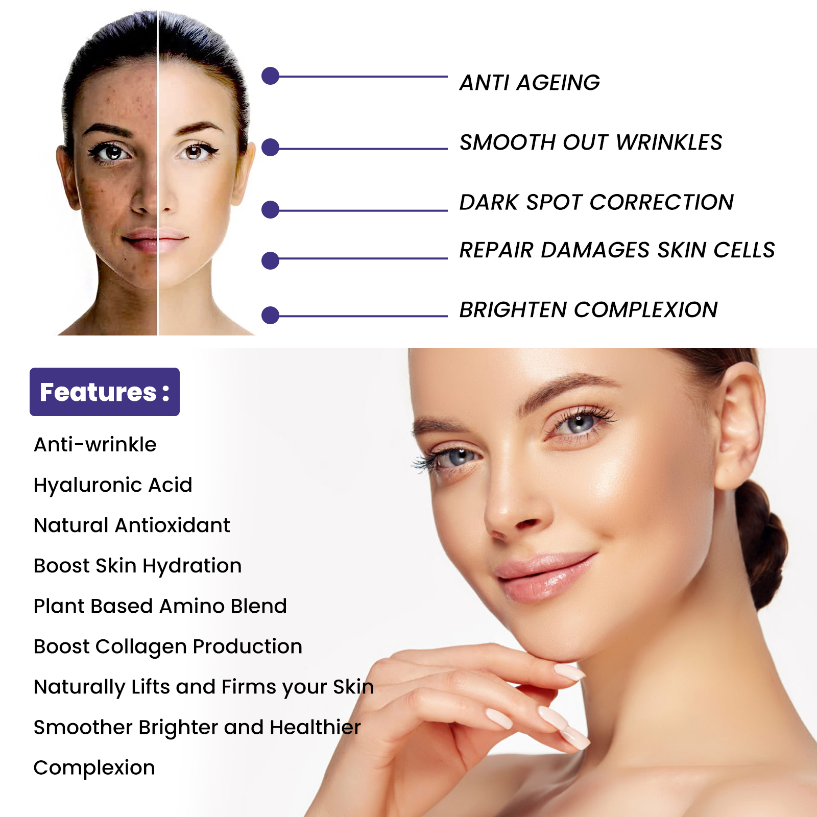 Eelhoe 30ml Rosehip Oil Facial – Face Oil Rosehip recenzja i cena