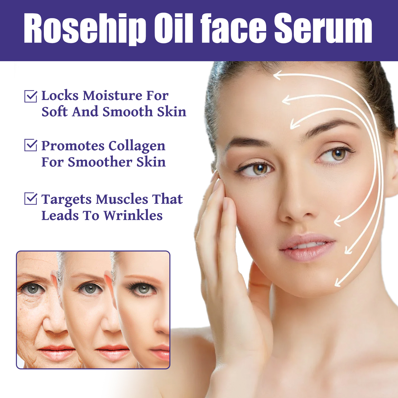 Eelhoe 30ml Rosehip Oil Facial – Face Oil Rosehip recenzja i cena