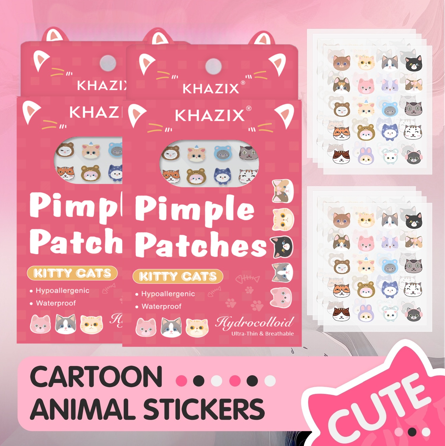 100 pieces of cartoon facial a – Skincare Moisturizer recenzja i cena