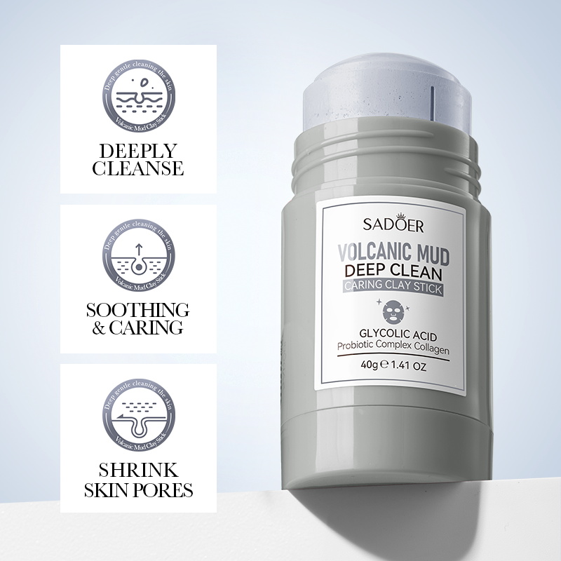 SADOER Volcanic Mud  Face Mask – Bentonite Clay Mask recenzja i cena