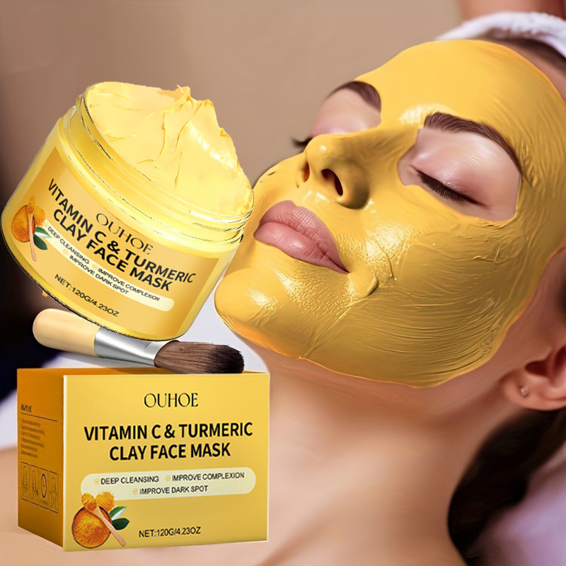 1/3PCS Turmeric VitaminC Clay  – Bentonite Clay Mask recenzja i cena