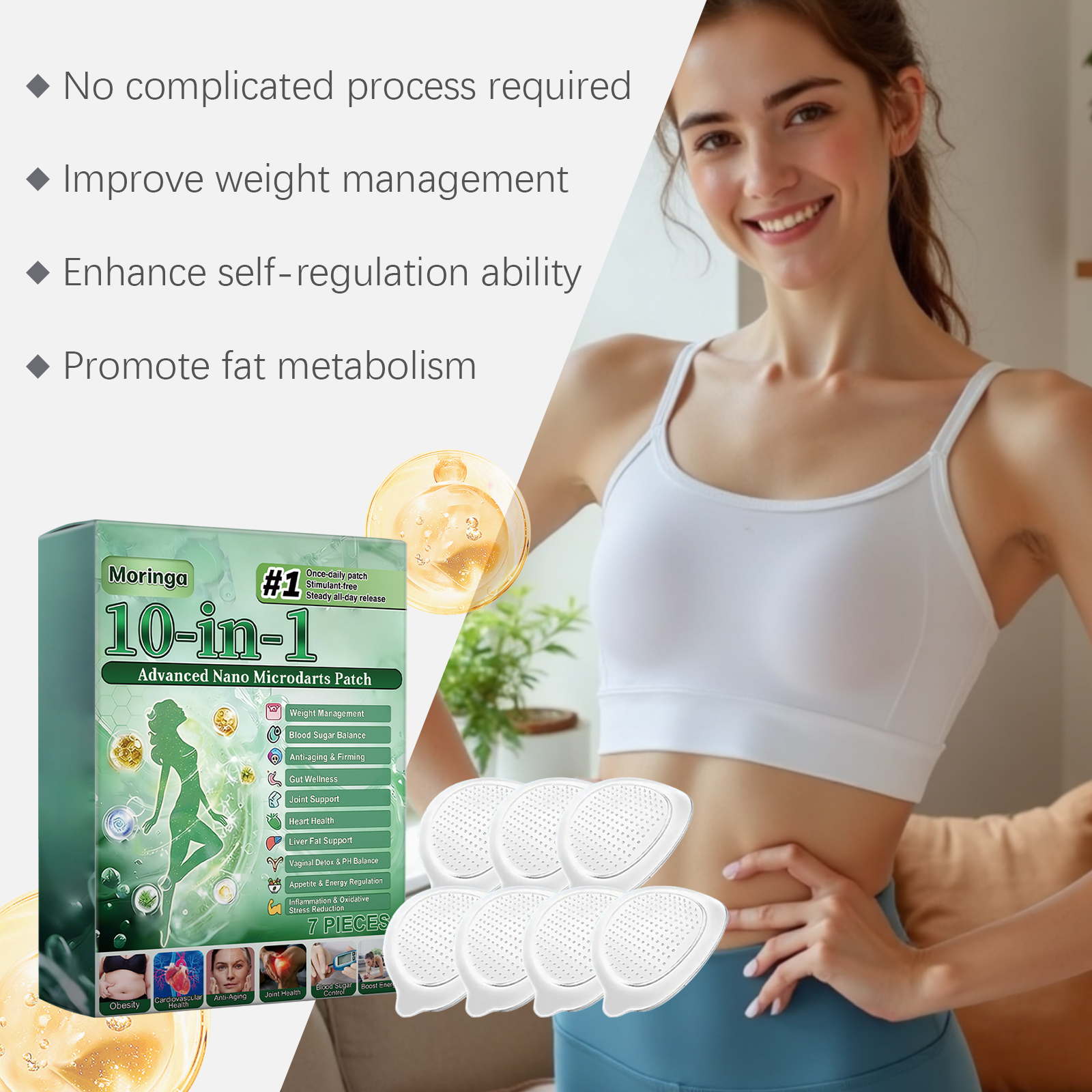 10in1 Moringa Microdart Patch  – Skincare Moisturizer recenzja i cena