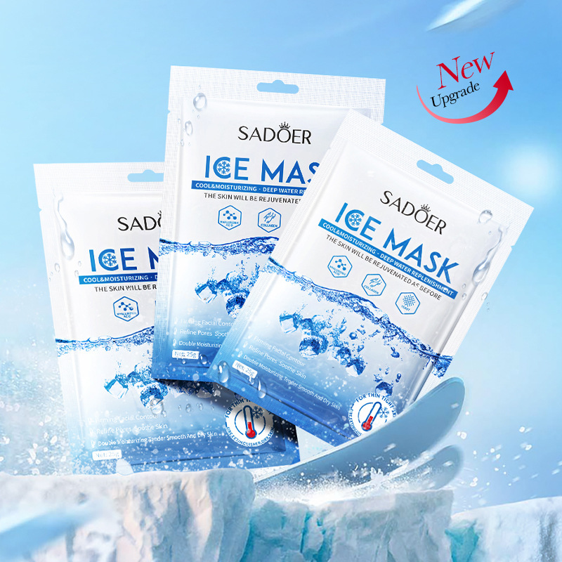 5pcs SADOER Ice Masks for Face – Bentonite Clay Mask recenzja i cena
