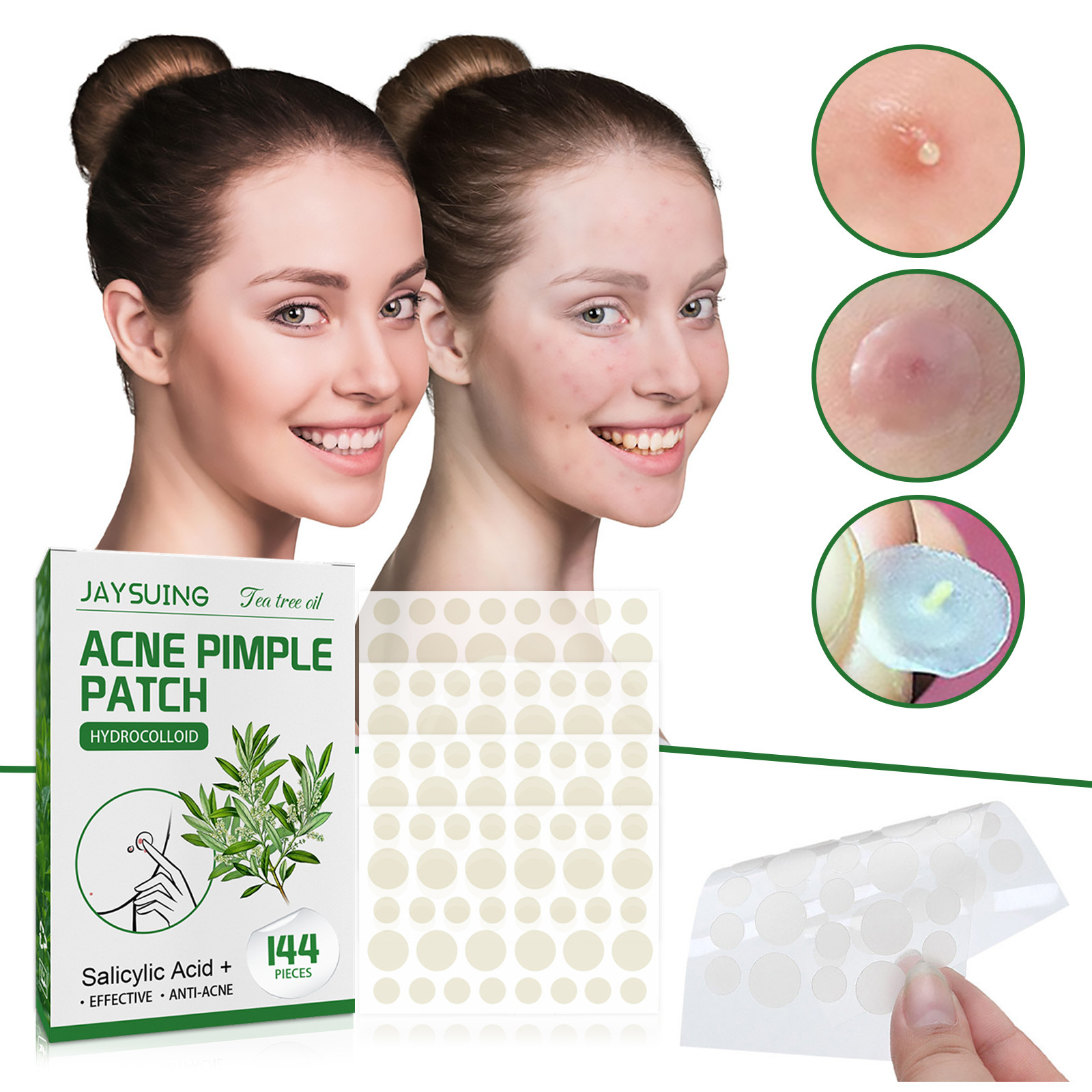 Hydrocolloid Acne Patches - Ab – Skincare Moisturizer recenzja i cena