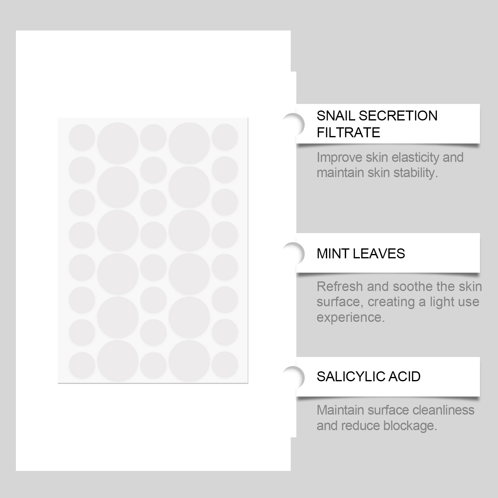 Snail pimple patches Improve W – Skincare Moisturizer recenzja i cena