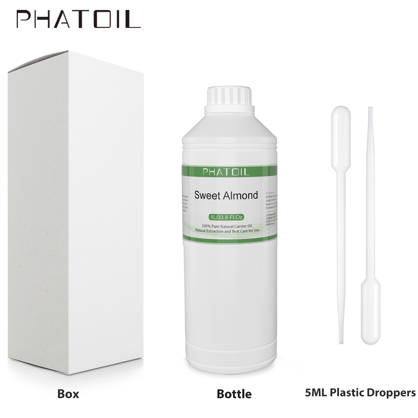 PHATOIL 1000ml Sweet Almond Oi – Face Oil Rosehip recenzja i cena