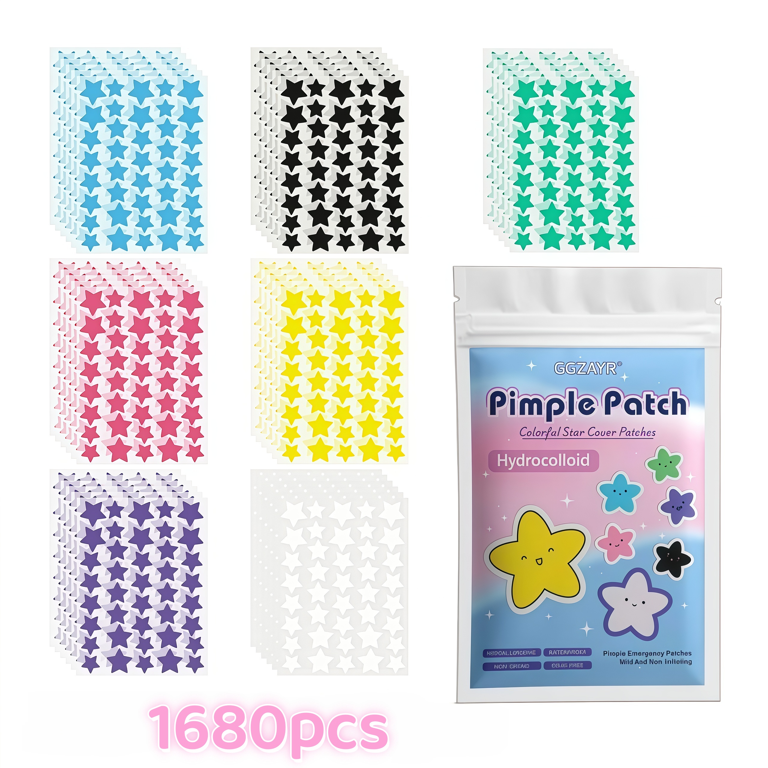 280/1120/1680pcs Seven-Color S – Skincare Moisturizer recenzja i cena