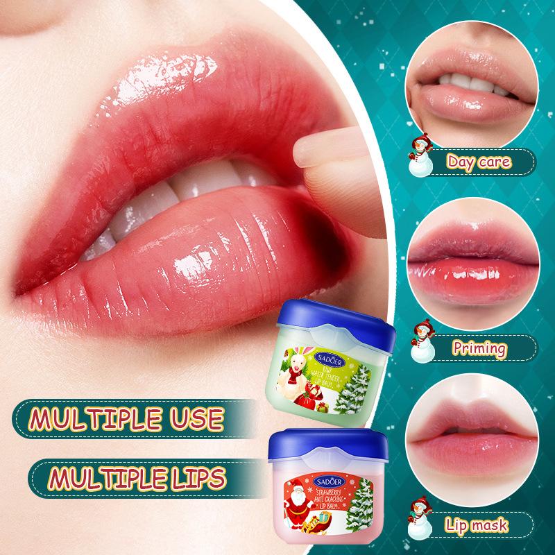 3/4/5/6/10Pcs/set Xmas Lip Bal – Skincare Xmas Sets recenzja i cena